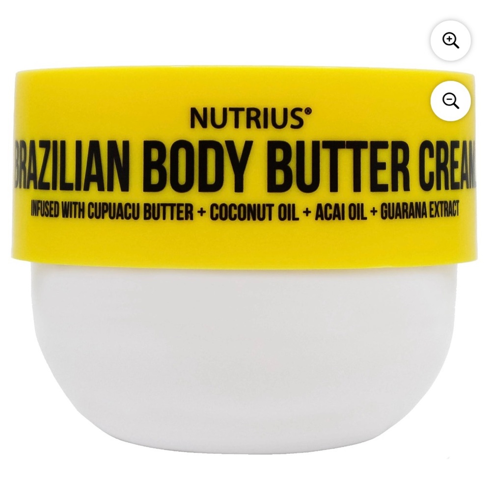 COPY - Brazilian Body Butter Cream - Yellow and White